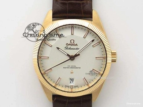 0412 Planet Ocean Master Chronometer Chrono SS OM 1:1 Best Edition Gray Dial On SS Bracelet A Reliable 8180